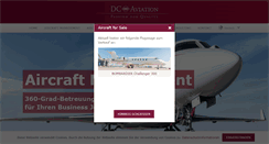 Desktop Screenshot of dc-aviation.com